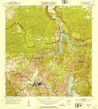 Utuado 1952 topographic map thumbnail