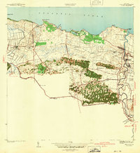 Vega Alta 1940 topographic map thumbnail