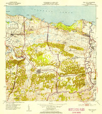 Vega Alta 1953 topographic map thumbnail