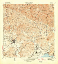 Yauco 1946 topographic map thumbnail