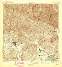 Yauco 1946 topographic map thumbnail