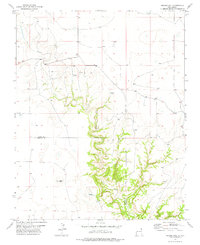 Aragon Hill 1977 topographic map thumbnail