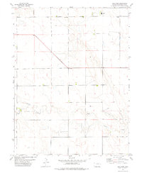 Arickaree 1977 topographic map thumbnail