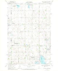 Artichoke Lake NW 1968 topographic map thumbnail