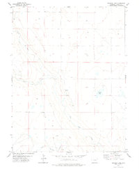 Beckman Lake 1978 topographic map thumbnail