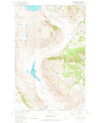 Boot Mountain 1980 topographic map thumbnail