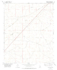 Burro Lake 1978 topographic map preview