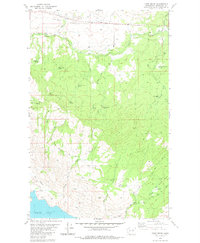 Camp Seven 1980 topographic map thumbnail