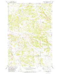 Chandler Spring 1980 topographic map thumbnail