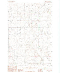 Circle SW 1983 topographic map thumbnail