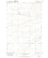 Coffee Creek 1979 topographic map thumbnail