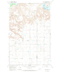 Conrad Butte 1967 topographic map thumbnail