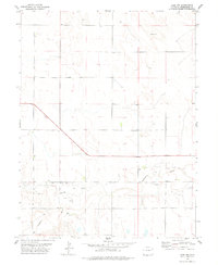 Cope NW 1978 topographic map thumbnail