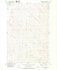 Deer Creek Buttes 1979 topographic map thumbnail