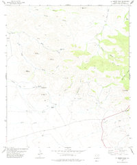 El Muerto Peak 1978 topographic map thumbnail