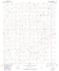 Elida SE 1979 topographic map thumbnail