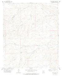 Encino Draw 1978 topographic map thumbnail