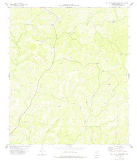 Flat Rock Creek North 1978 topographic map thumbnail