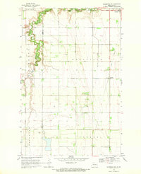 Galesburg NW 1968 topographic map thumbnail