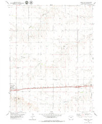 Genoa East 1979 topographic map thumbnail