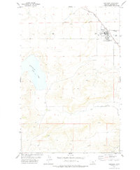 Geraldine 1978 topographic map thumbnail