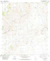 Gilliland Peak 1983 topographic map thumbnail
