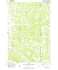 Harper Coulee 1979 topographic map thumbnail