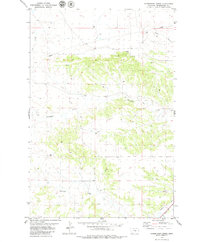 Horsethief Creek 1979 topographic map thumbnail