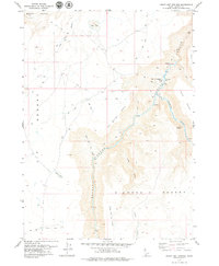 Indian Hot Springs 1979 topographic map thumbnail