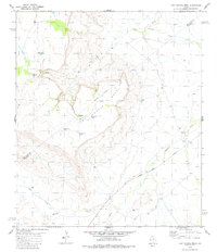 Last Chance Mesa 1980 topographic map thumbnail