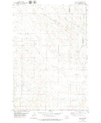 Lavina NW 1979 topographic map preview