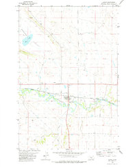 Lavina 1979 topographic map thumbnail
