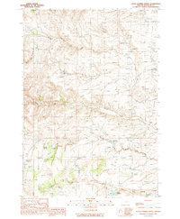 Little Juniper Spring 1990 topographic map preview