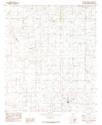 Monument South 1985 topographic map thumbnail