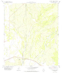 Mud Creek North 1978 topographic map thumbnail