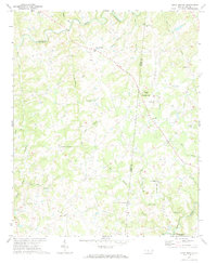Olive Branch 1970 topographic map preview