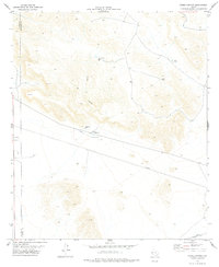 Padre Canyon 1978 topographic map thumbnail