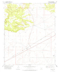 Pastura 1978 topographic map thumbnail