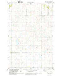 Pony Gulch 1978 topographic map thumbnail