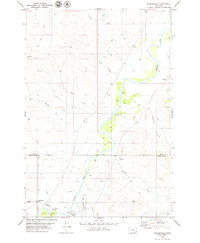 Powderville 1979 topographic map thumbnail