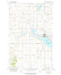 Powers Lake 1977 topographic map thumbnail