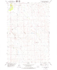 Rattlesnake Ridge 1979 topographic map thumbnail
