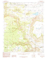 Rayado 1987 topographic map thumbnail