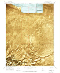 Salduro SW 1973 topographic map thumbnail