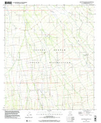 San Ignacio Ranch 1996 topographic map thumbnail
