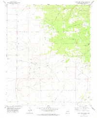 Santo Nino Canyon 1978 topographic map thumbnail