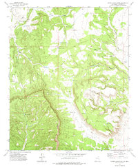 Sierra Larga North 1972 topographic map thumbnail