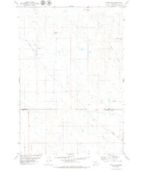 Snake Butte 1979 topographic map thumbnail
