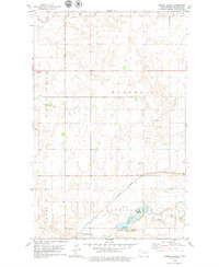 Spring Brook 1978 topographic map thumbnail