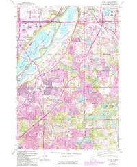Saint Paul SW 1967 topographic map thumbnail